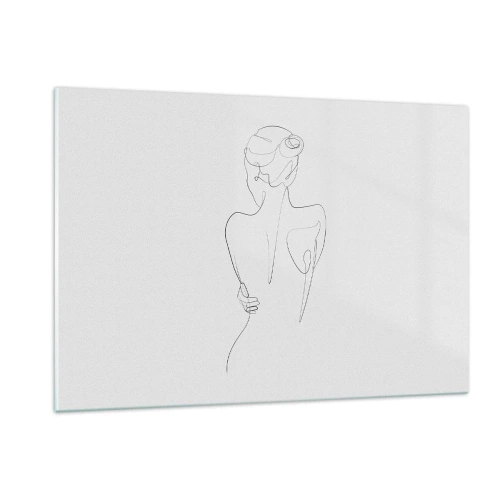 Obraz na skle - Hudba těla - 120x80 cm