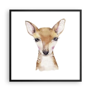 Plakát v černém rámu - Povaha nevinnosti - 60x60 cm