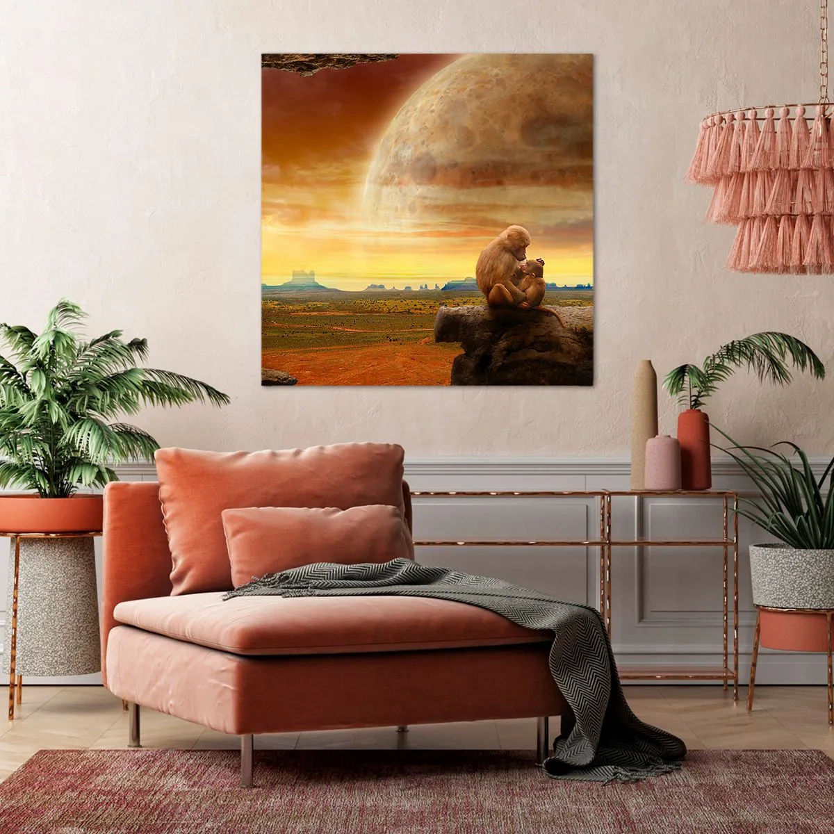 Obraz na plátně - Láska je všude stejná - 70x70 cm
