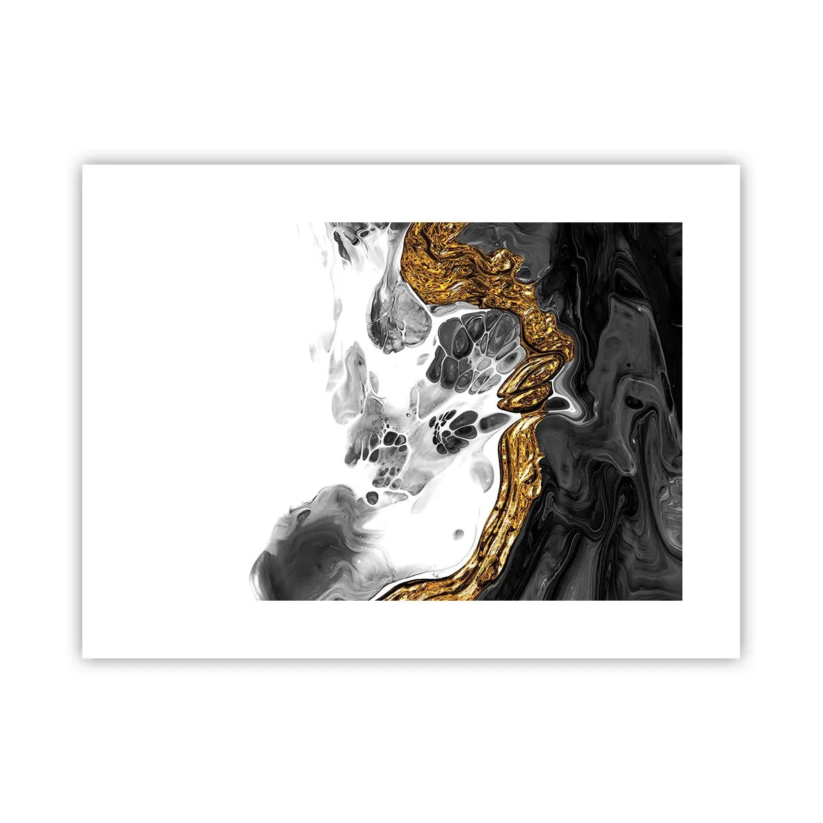 Plakát - Organická kompozice - 40x30 cm