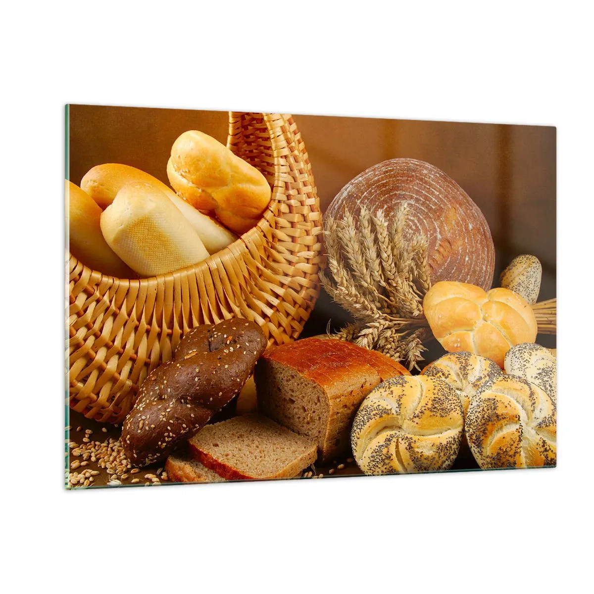 Obraz na skle - Znovu jsme měli štěstí - 120x80 cm