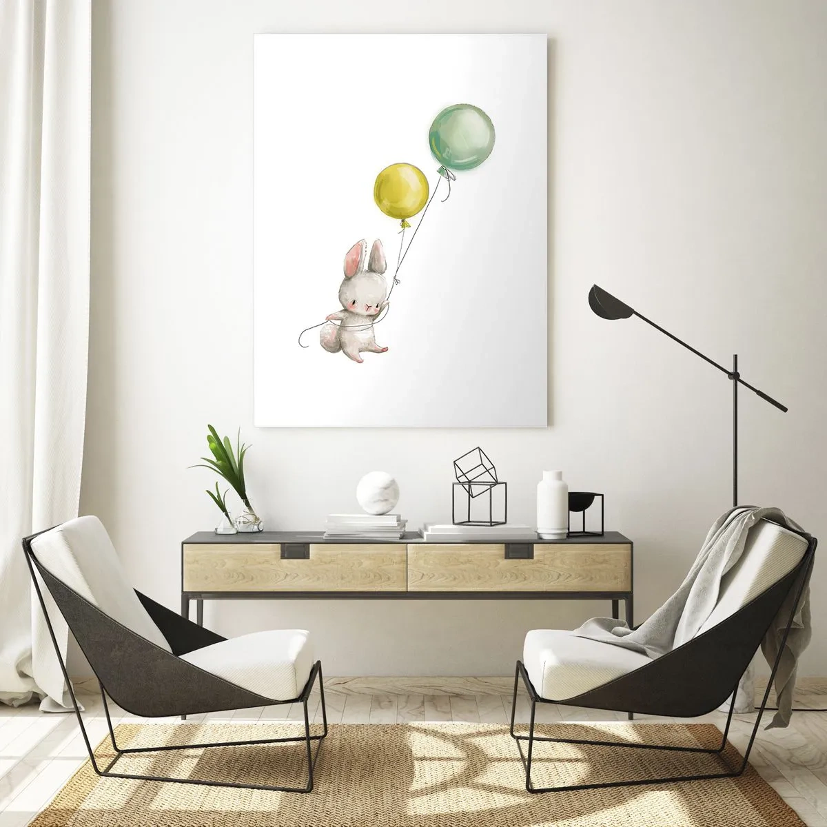 Obraz na skle - Já poletím také! - 50x70 cm