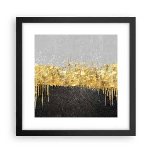 Plakát v černém rámu - Dovnitř a vzhůru - 30x30 cm