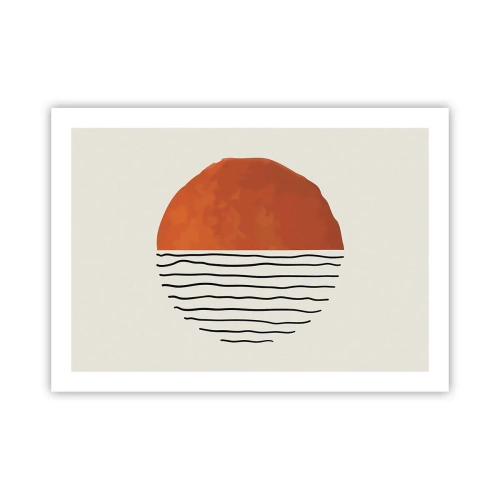 Plakát - V japonské atmosféře - 70x50 cm