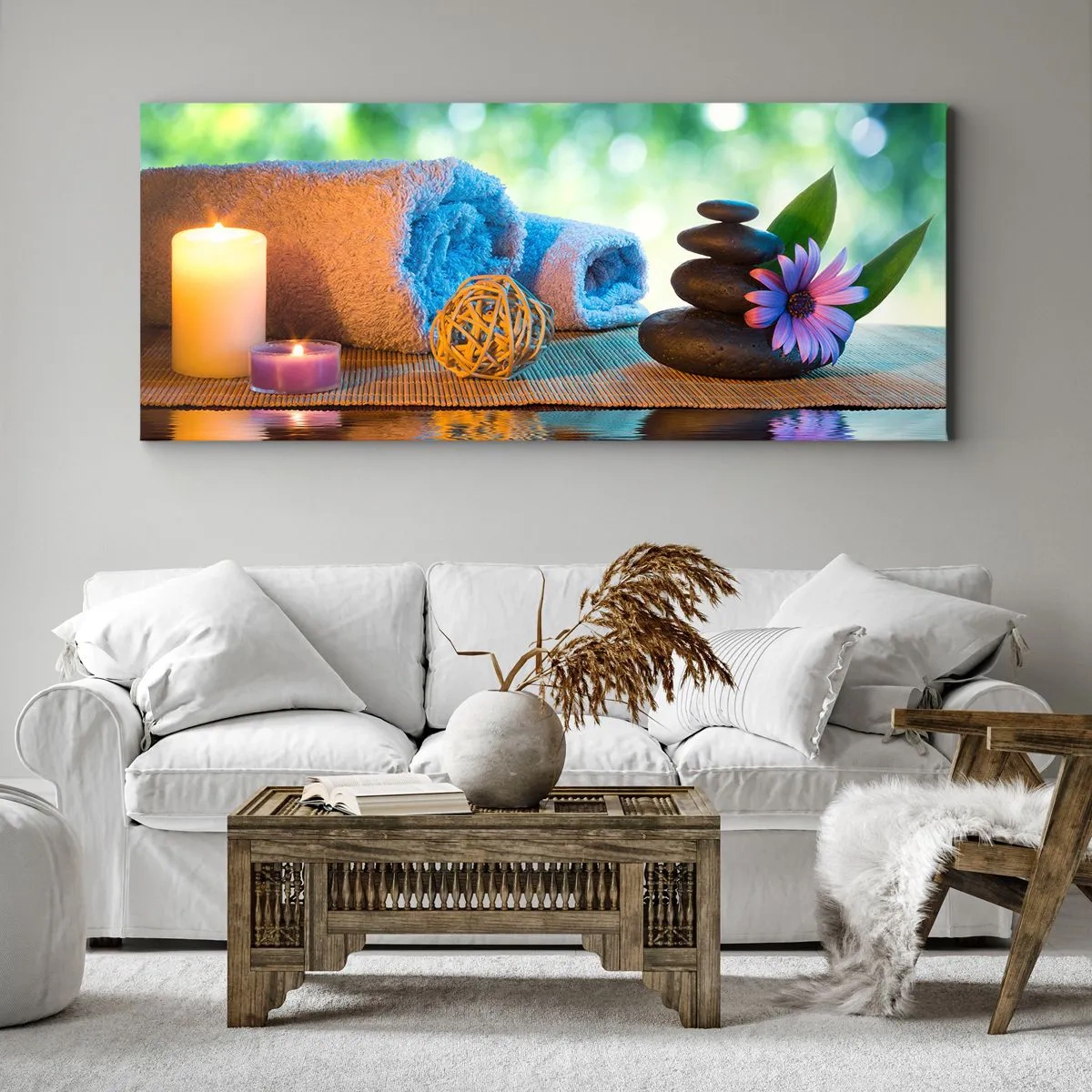 Obraz na plátně - Čas pro tělo - 100x40 cm
