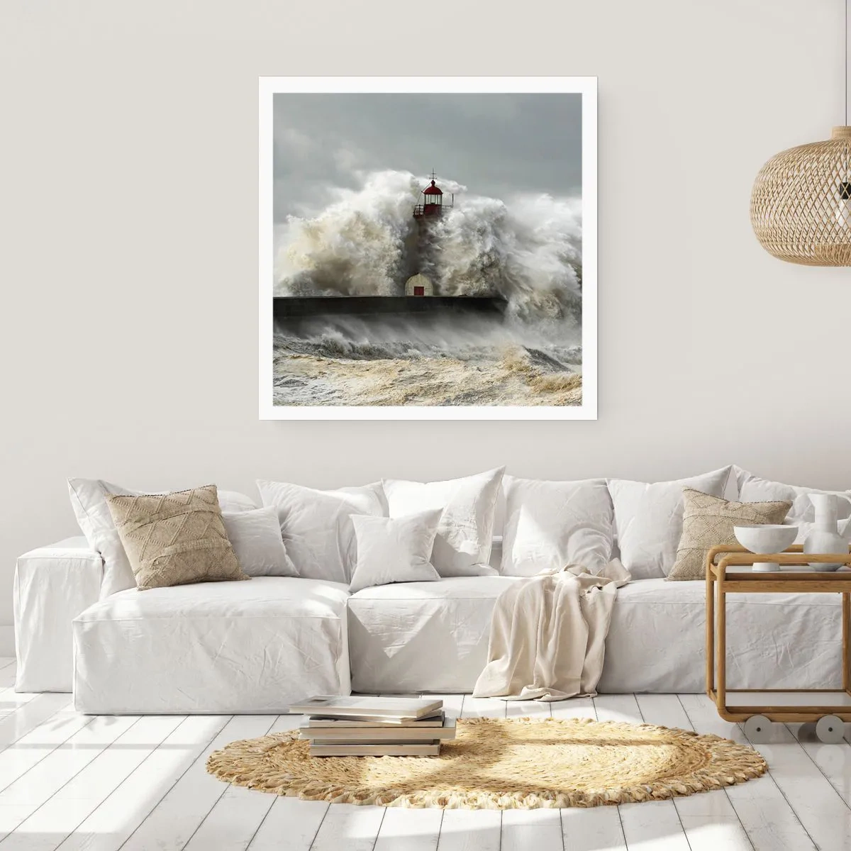 Plakát - Hněv oceánu - 50x50 cm