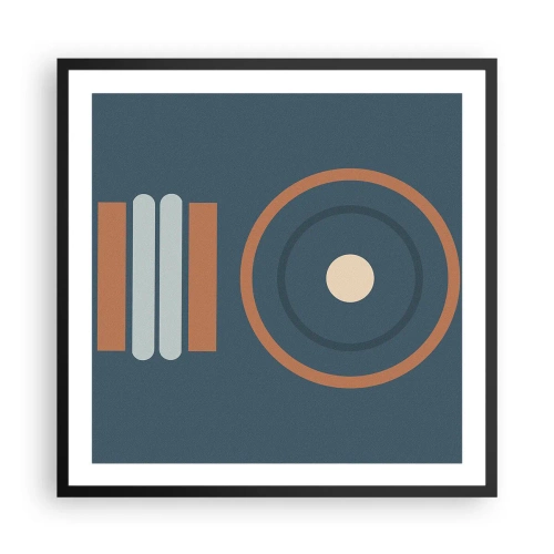 Plakát v černém rámu - Podstata věcí - 60x60 cm