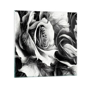 Obraz na skle - Vždy královnou - 60x60 cm