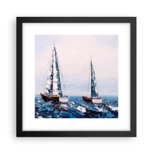 Plakát v černém rámu - Bratrství větru - 30x30 cm