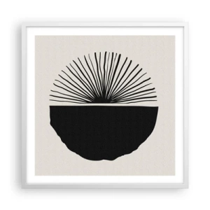 Plakát v bílém rámu - Řada možností - 60x60 cm