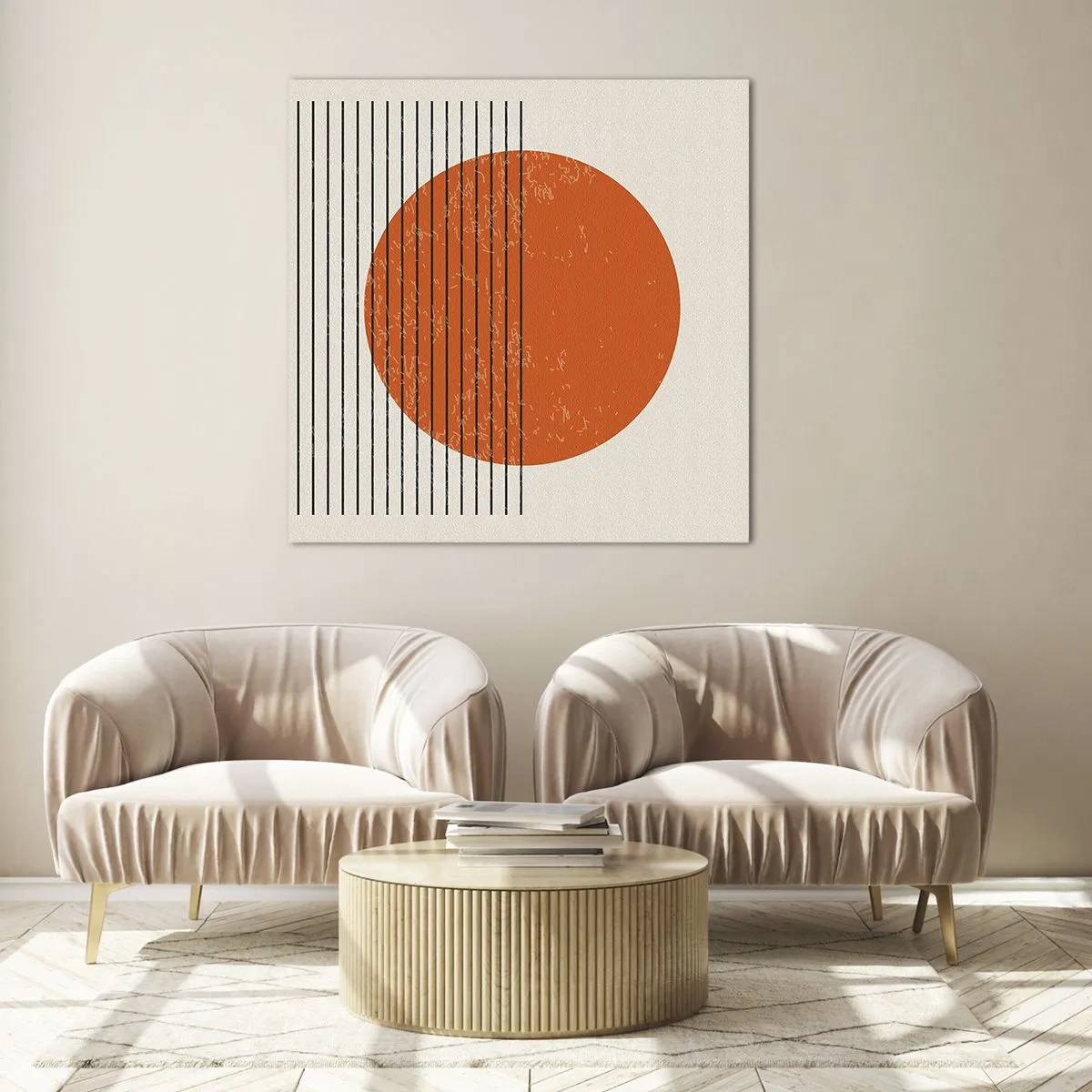 Obraz na skle - Vždy slunce - 60x60 cm