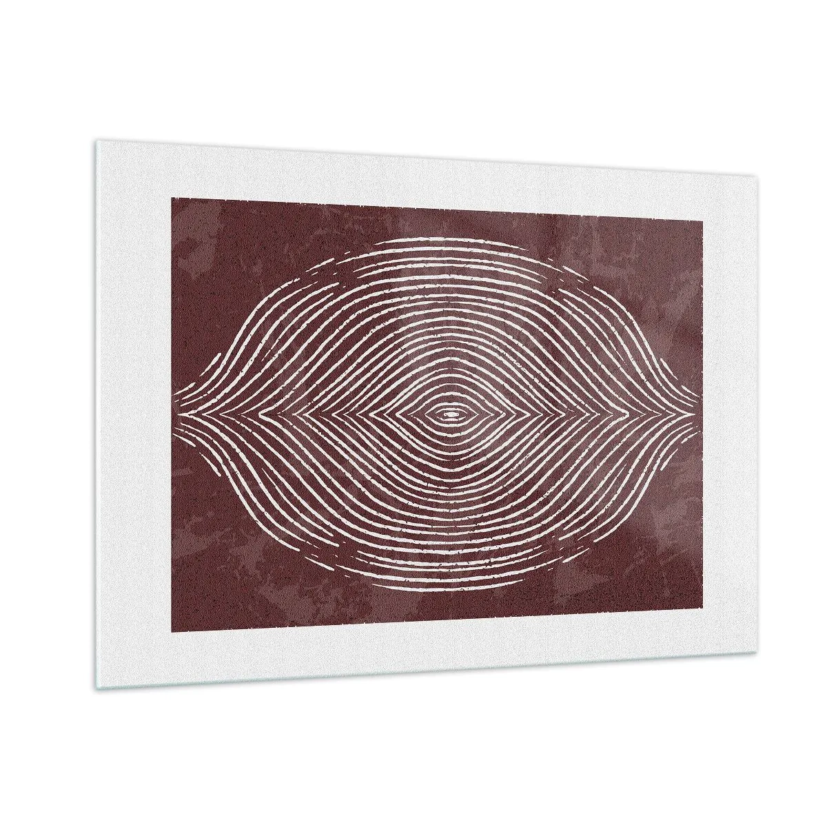 Obraz na skle - Prostor promlouvá - 100x70 cm