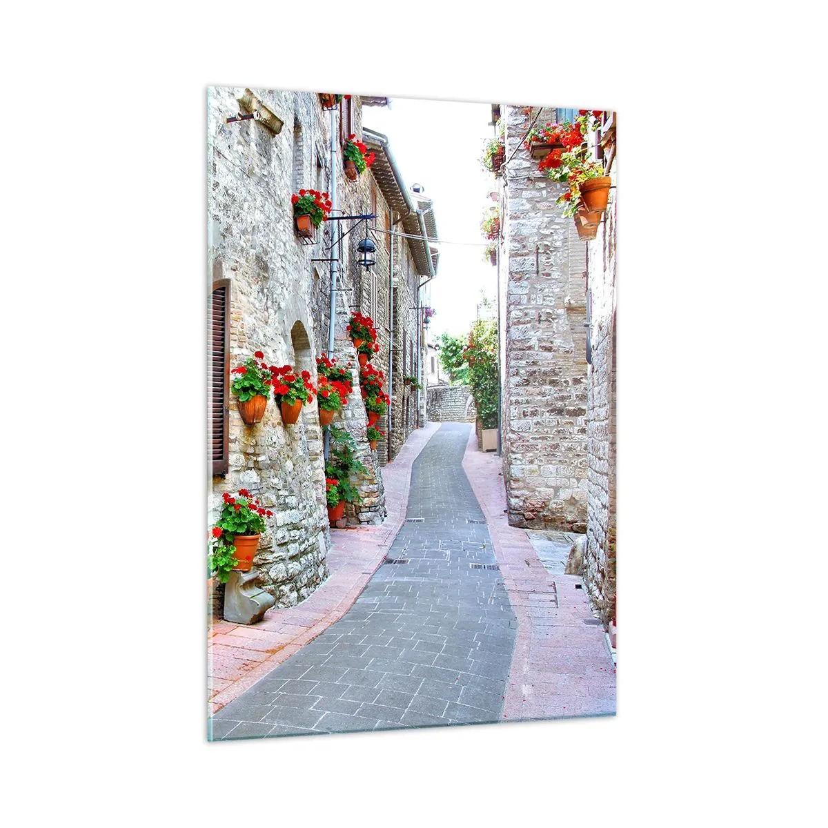 Obraz na skle - Italská atmosféra - 50x70 cm