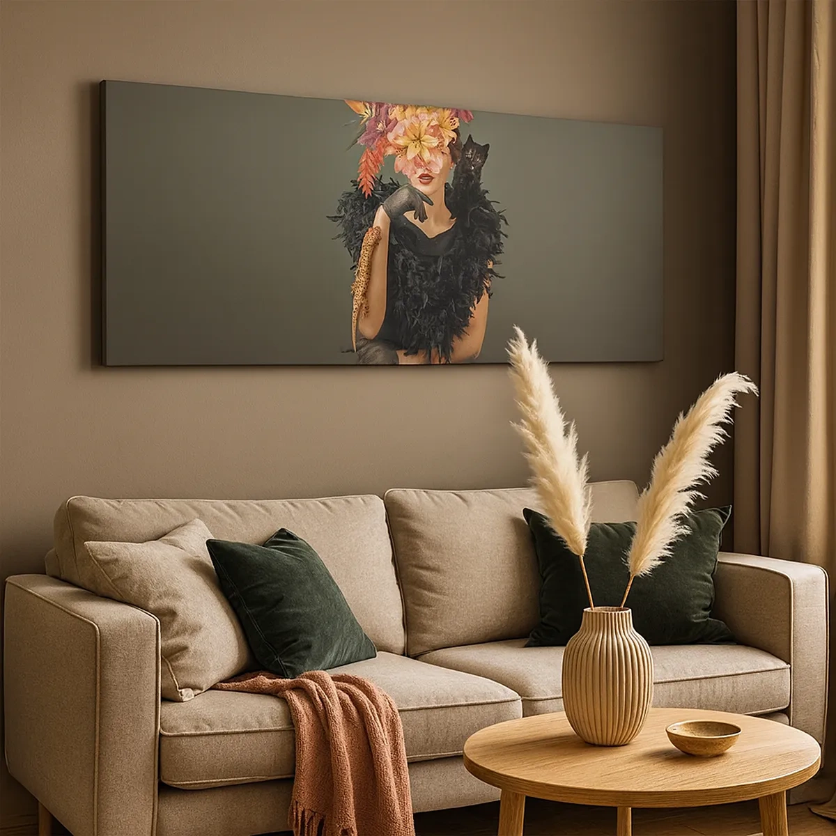 Obraz na plátně - Kouzlo čarodějnice - 30x30 cm