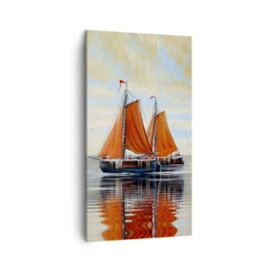 Obraz na plátně - Pluj, námořníku… - 45x80 cm