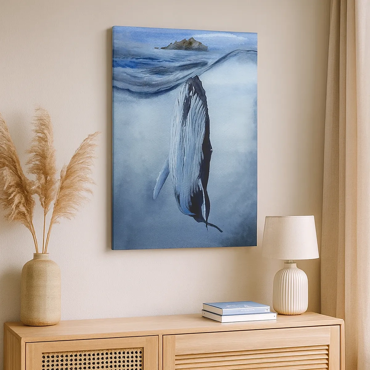 Obraz na plátně - Dva světy severu - 50x70 cm