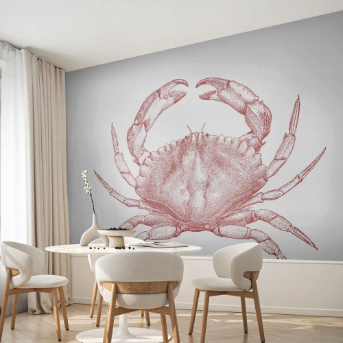 Fototapeta Premium Canvas - Krab nad kraby - Krab, Plody moře, Korýši - 450x315 cm