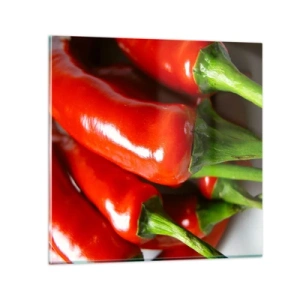 Obraz na skle - Šťavnaté, lesklé, hladké - 60x60 cm
