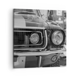 Obraz na plátně - Divoká jízda - 60x60 cm