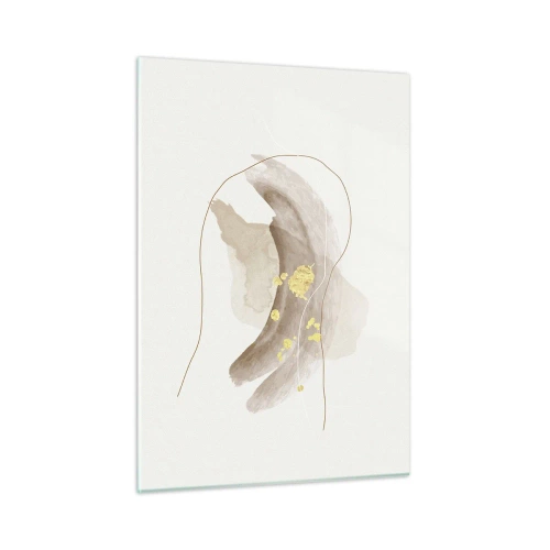 Obraz na skle - Vesmírná bytost - 50x70 cm