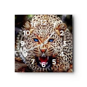 Nástěnné hodiny - Vztek kráse neškodí - 40x40 cm