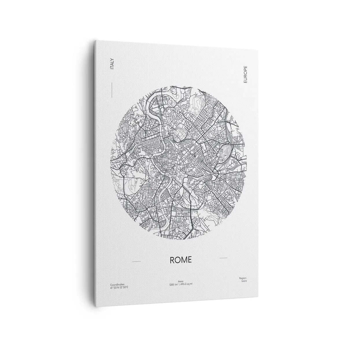 Obraz na plátně - Anatomie Říma - 70x100 cm