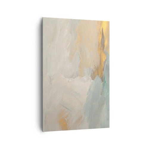 Obraz na plátně - Abstrakce – krajina něhy - 80x120 cm