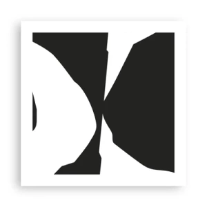 Plakát - Positive-negative - 50x50 cm