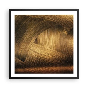 Plakát v černém rámu - Ve zlatém labyrintu - 60x60 cm