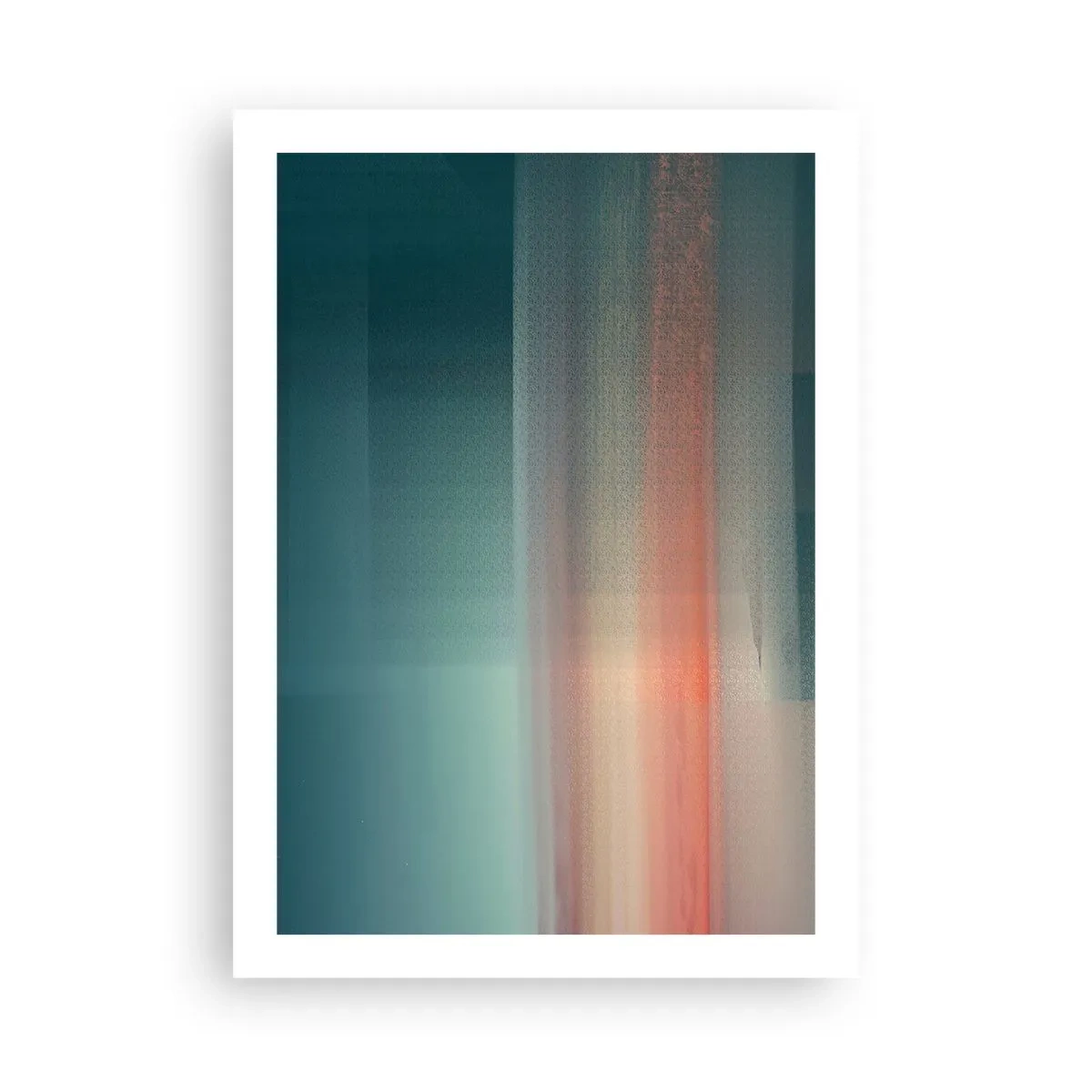 Plakát - Abstrakce: vlny světla - 50x70 cm