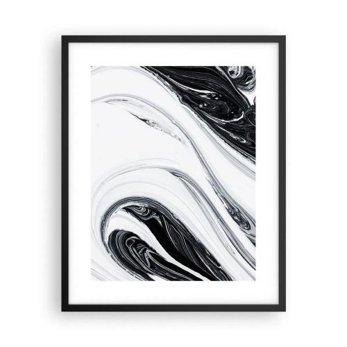 Plakát v černém rámu - Spojení protikladů - 40x50 cm