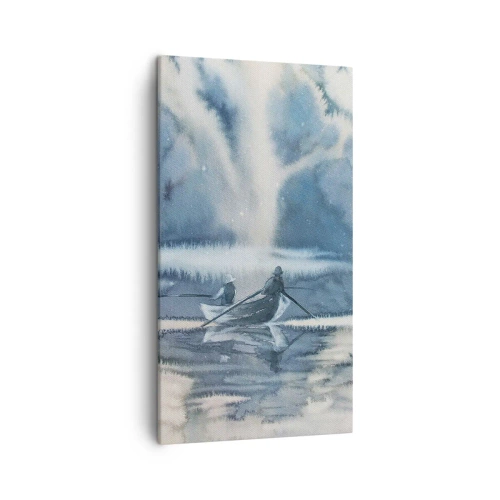 Obraz na plátně - Rybáři ve svém ráji - 45x80 cm