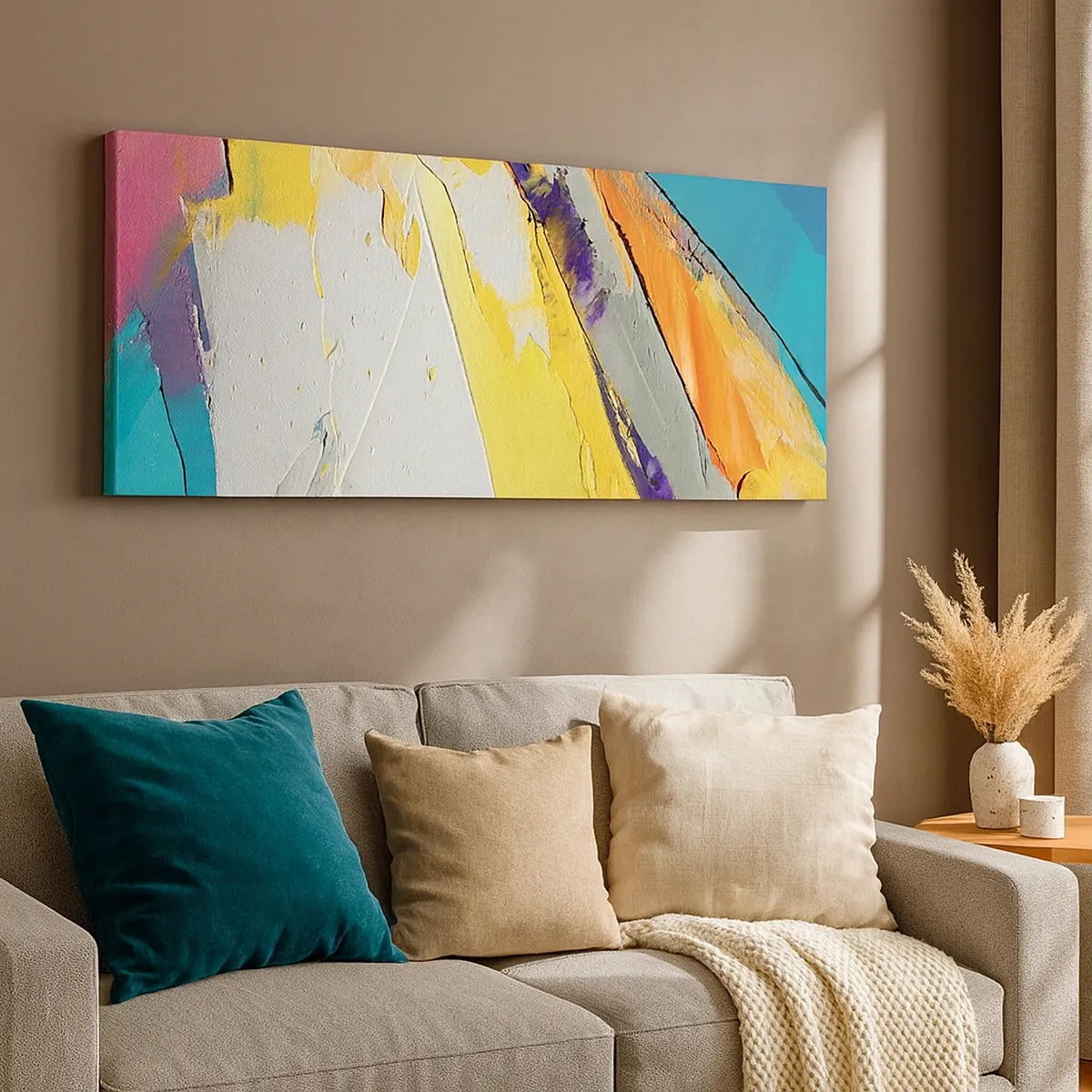 Obraz na plátně - Anatomie světla - 30x30 cm