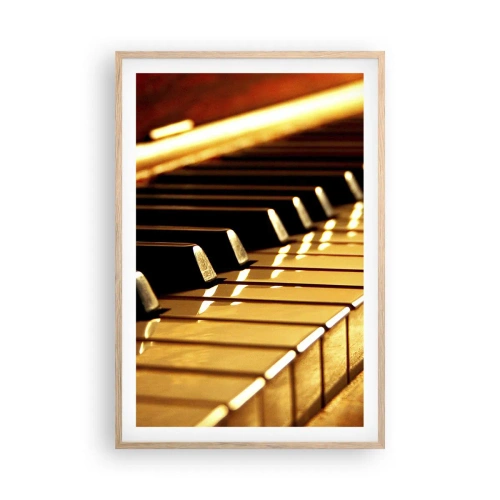 Plakát v rámu světlý dub - Neomezené možnosti - 61x91 cm