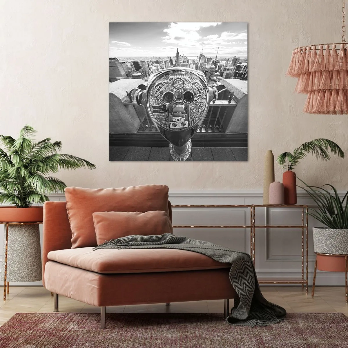 Obraz na plátně - Město nad městy - 70x70 cm