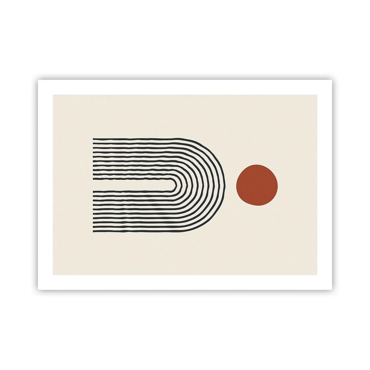 Plakát - Magnetismus tvarů a barev - 70x50 cm