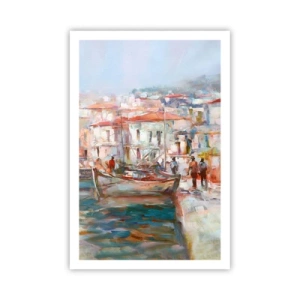 Plakát - Pastelová dovolená - 61x91 cm