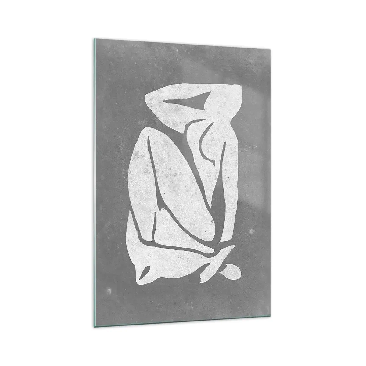 Obraz na skle - V zádumčivosti - 70x100 cm