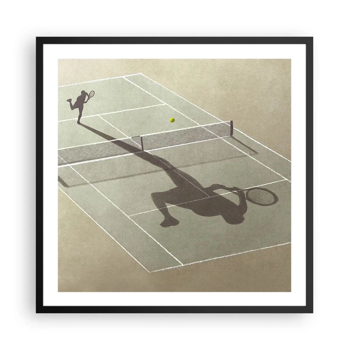 Plakát v černém rámu - Dobývání sama sebe - 60x60 cm
