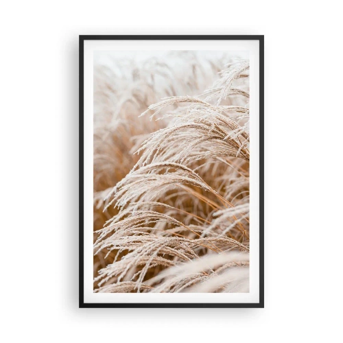 Plakát v černém rámu - Klanění podzimnímu slunci - 61x91 cm