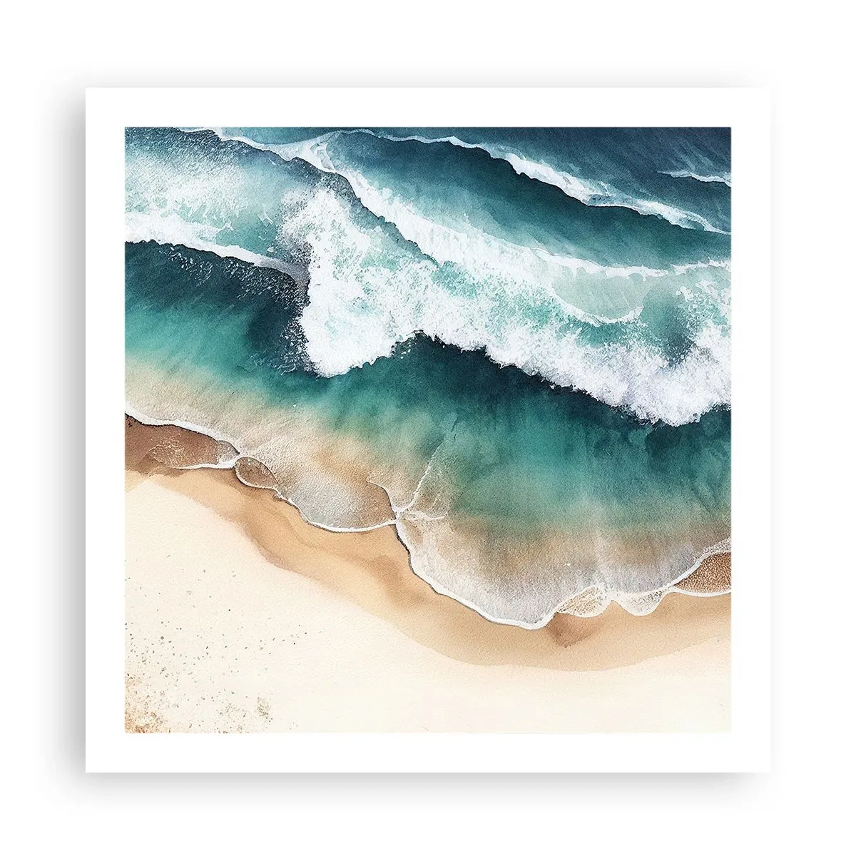 Plakát - Odvěké setkání - 60x60 cm