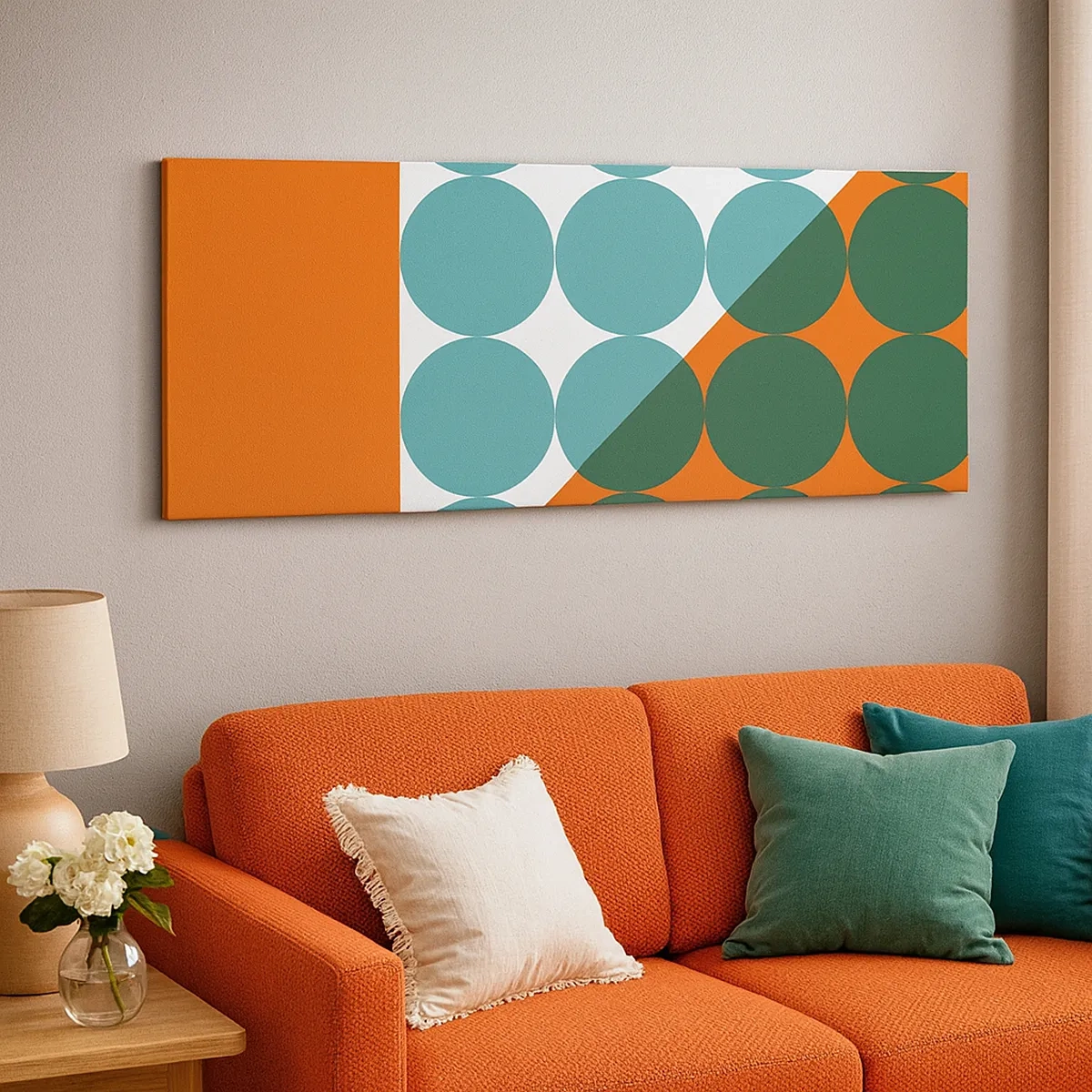 Obraz na plátně - Nahoru a šikmo - 30x30 cm