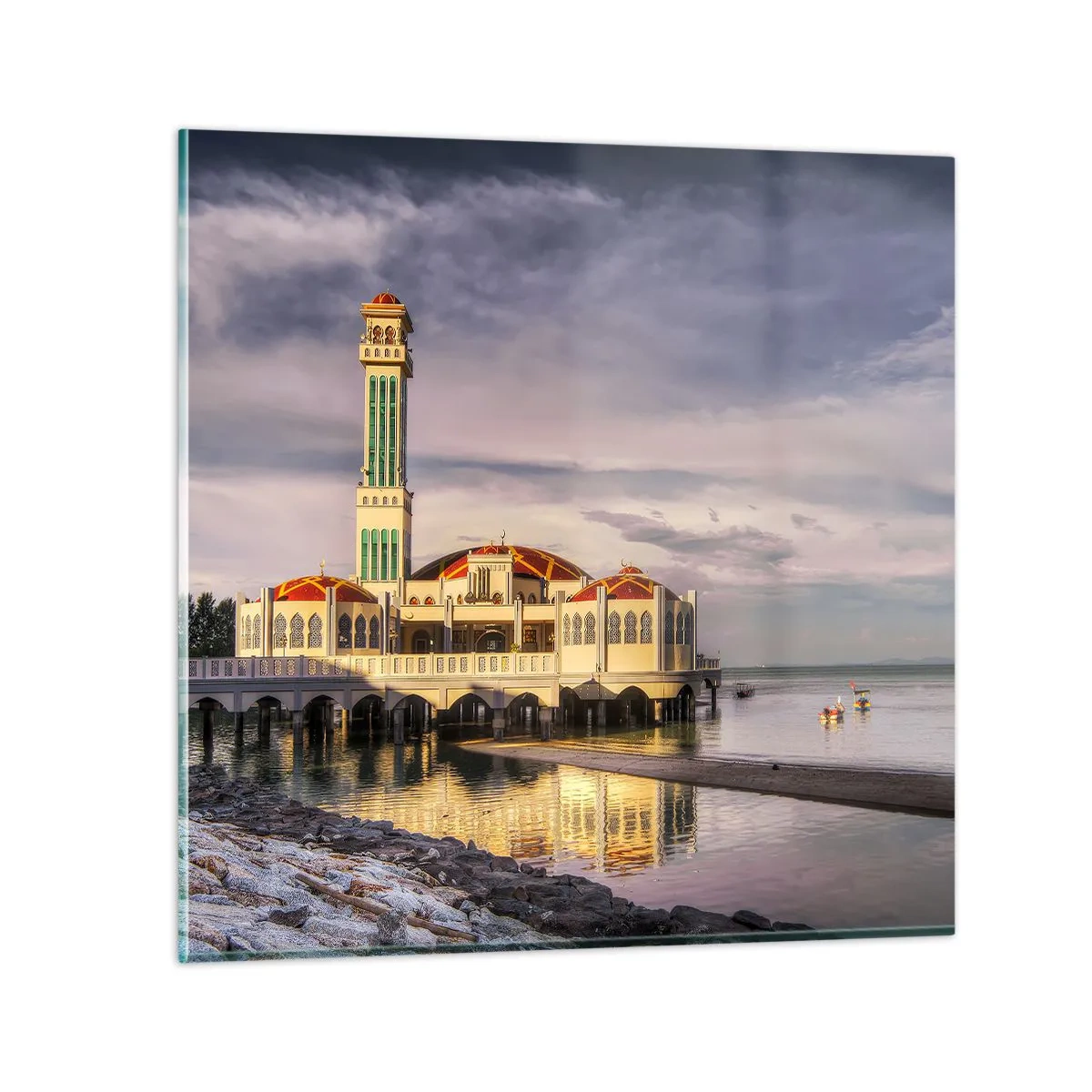 Obraz na skle - Svatyně přírody - 70x70 cm