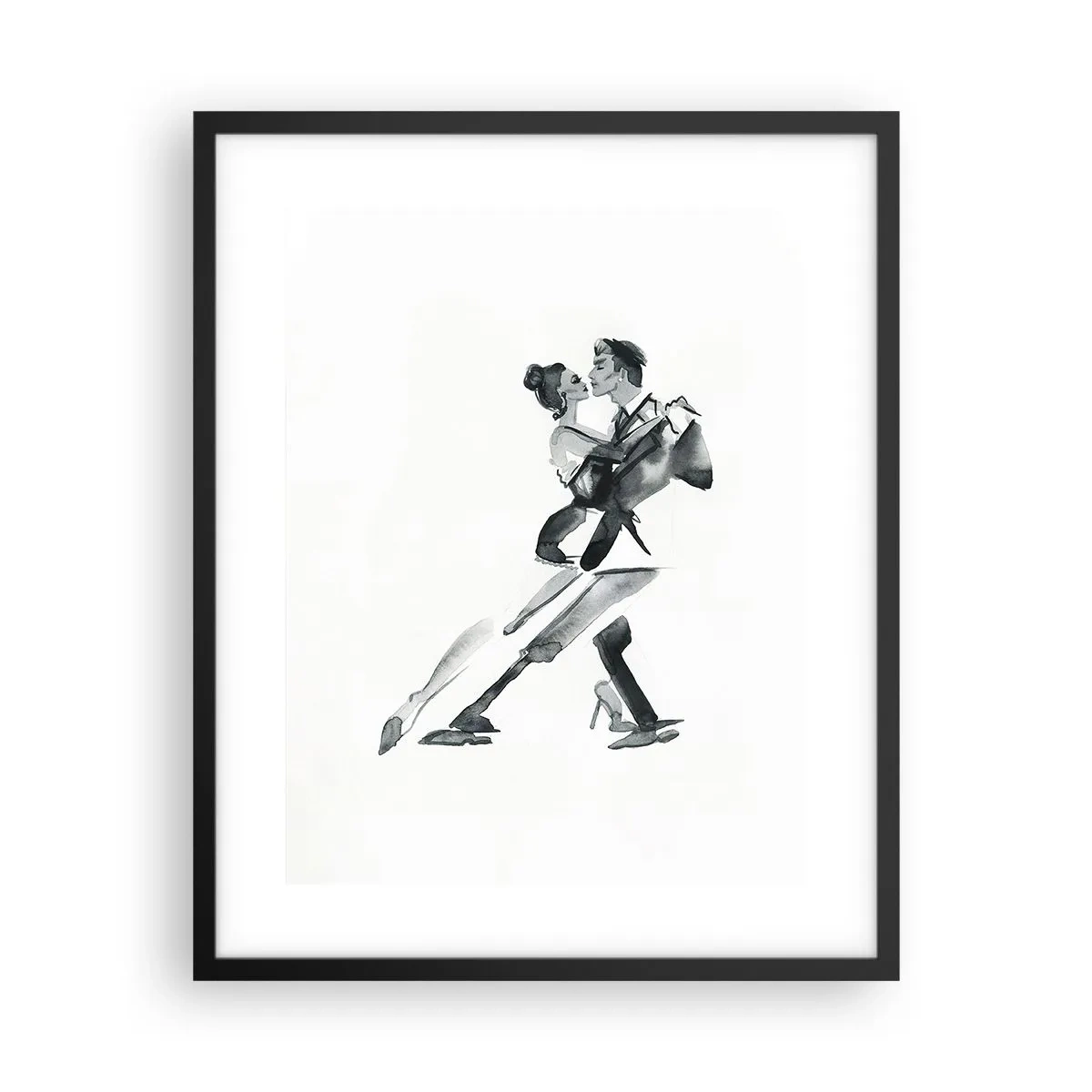 Plakát v černém rámu - V jednom rytmu - 40x50 cm