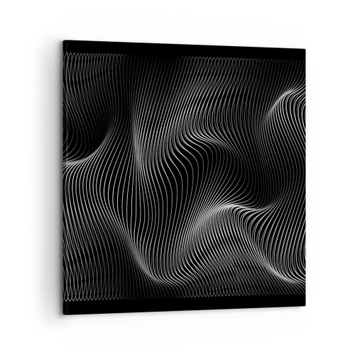 Obraz na plátně - Tanec světla v prostoru - 60x60 cm