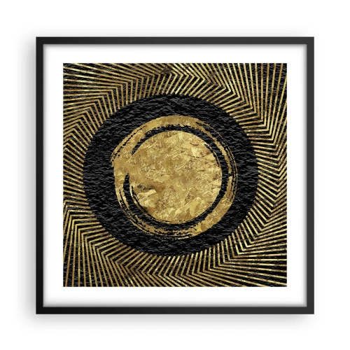 Plakát v černém rámu - Glamour kompozice - 50x50 cm