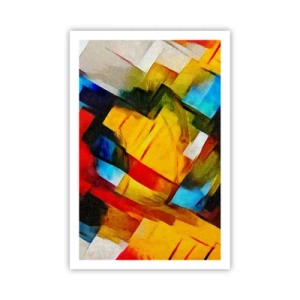 Plakát - Vícebarevné vrstvy - 61x91 cm