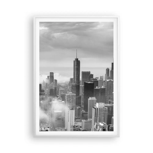 Plakát v bílém rámu - Americká krajina - 70x100 cm