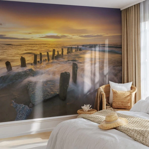 Fototapeta Premium Canvas - Drsná krása Baltského moře - Krajina, Baltské moře, Pláž - 250x175 cm