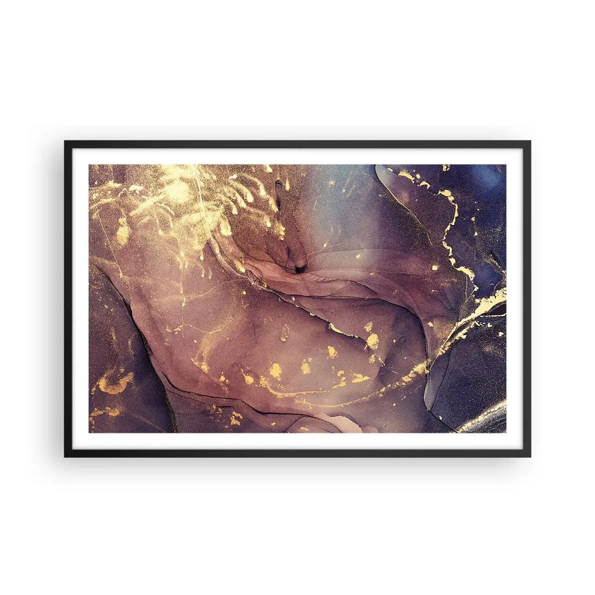 Plakát v černém rámu - Hmota a duch - 91x61 cm